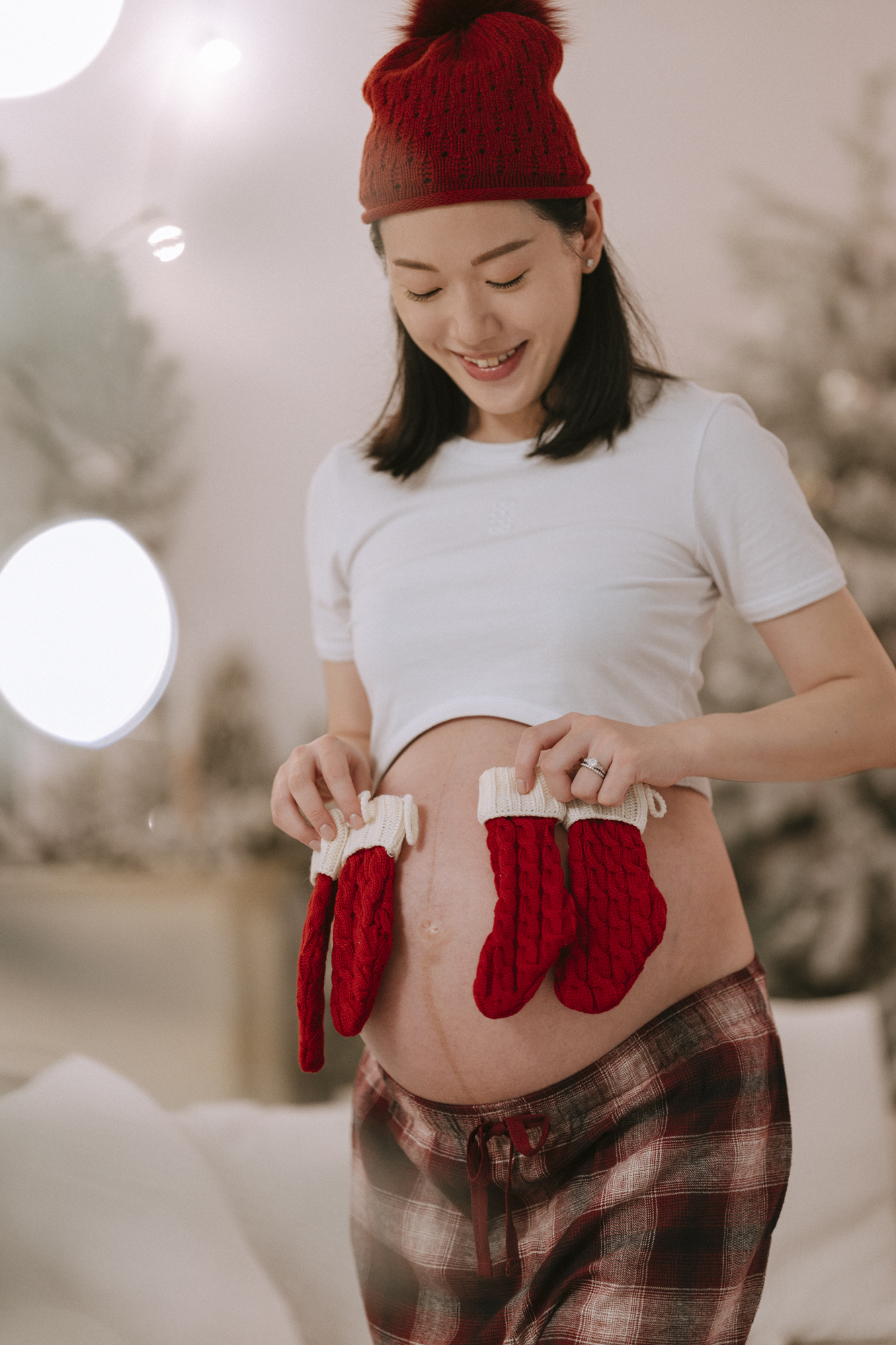 聖誕節孕婦寫真