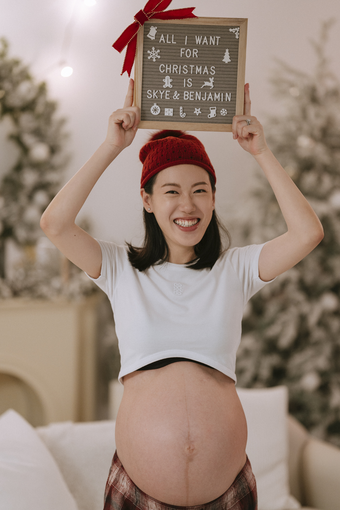 聖誕節孕婦寫真