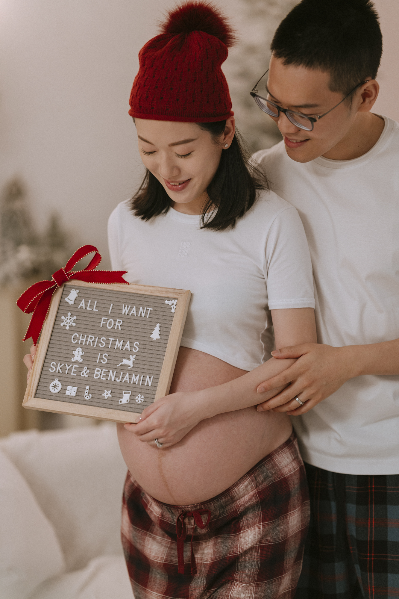 聖誕節孕婦寫真